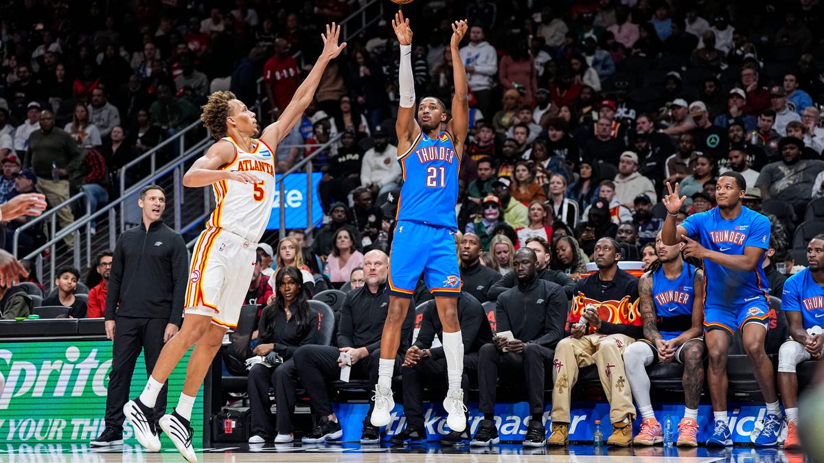 Full injury report for Monday's Hawks vs. Thunder matchup