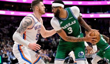 Full injury report for Friday's Mavericks vs. Thunder matchup