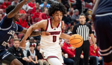 Mikel Brown Jr. NBA draft projection 2026, Louisville basketball stats