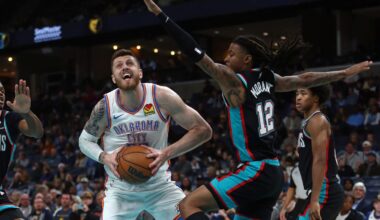 Full injury report for Monday's Grizzlies vs. Thunder matchup