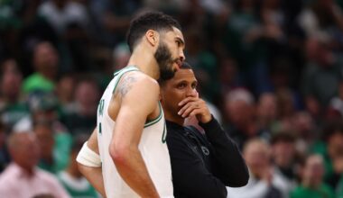 Mazzulla says Tatum is doing a well with rehab, seeing game different