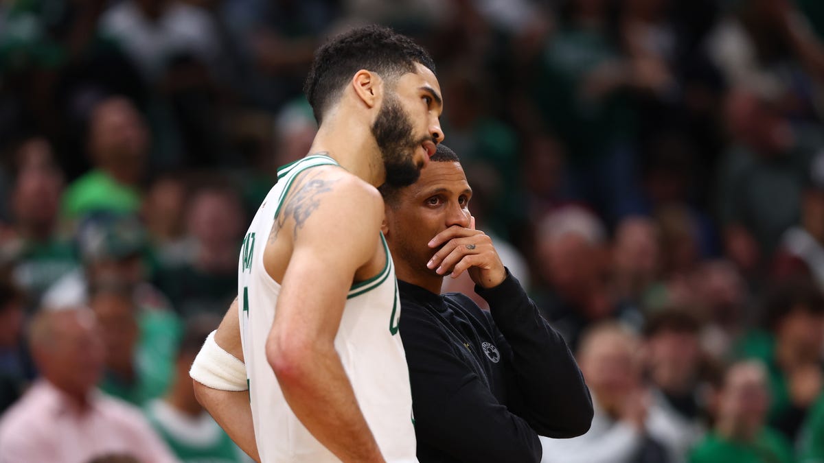 Mazzulla says Tatum is doing a well with rehab, seeing game different