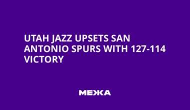 Utah Jazz Upsets San Antonio Spurs with 127-114 Victory | Ukraine news