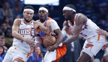 Thunder prepares for NBA Cup quarterfinals game against 'feisty' Suns