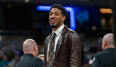 Pacers star Tyrese Haliburton attends Purdue basketball vs Iowa State