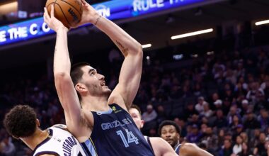 How many points did Zach Edey score? Grizzlies vs Kings box score