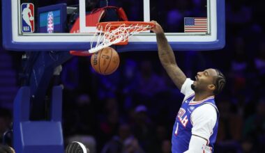 Playing status for Andre Drummond, questionable Sixers vs. Wizards