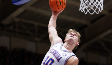 Florida basketball's NBA mock draft for Thomas Haugh, Alex Condon