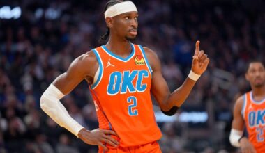 SGA, Thunder survive Warriors for 13th straight win, 21-1 record