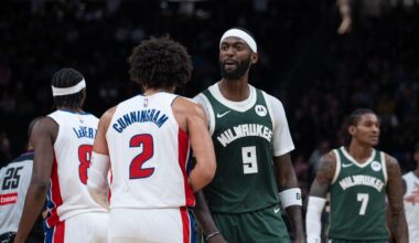 Pistons lead Bucks 29-22 after first quarter