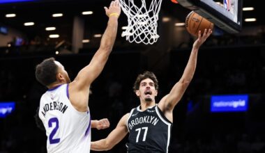 Nets' Jordi Fernandez explains rookie Ben Saraf's spot in the rotation