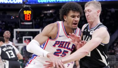 Bucks guard AJ Green exited game against 76ers with an injury