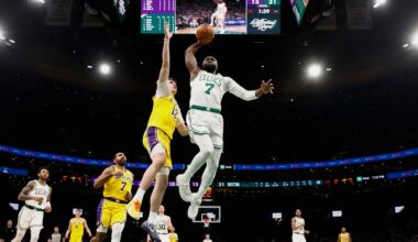 L.A. gets blown out by Celtics