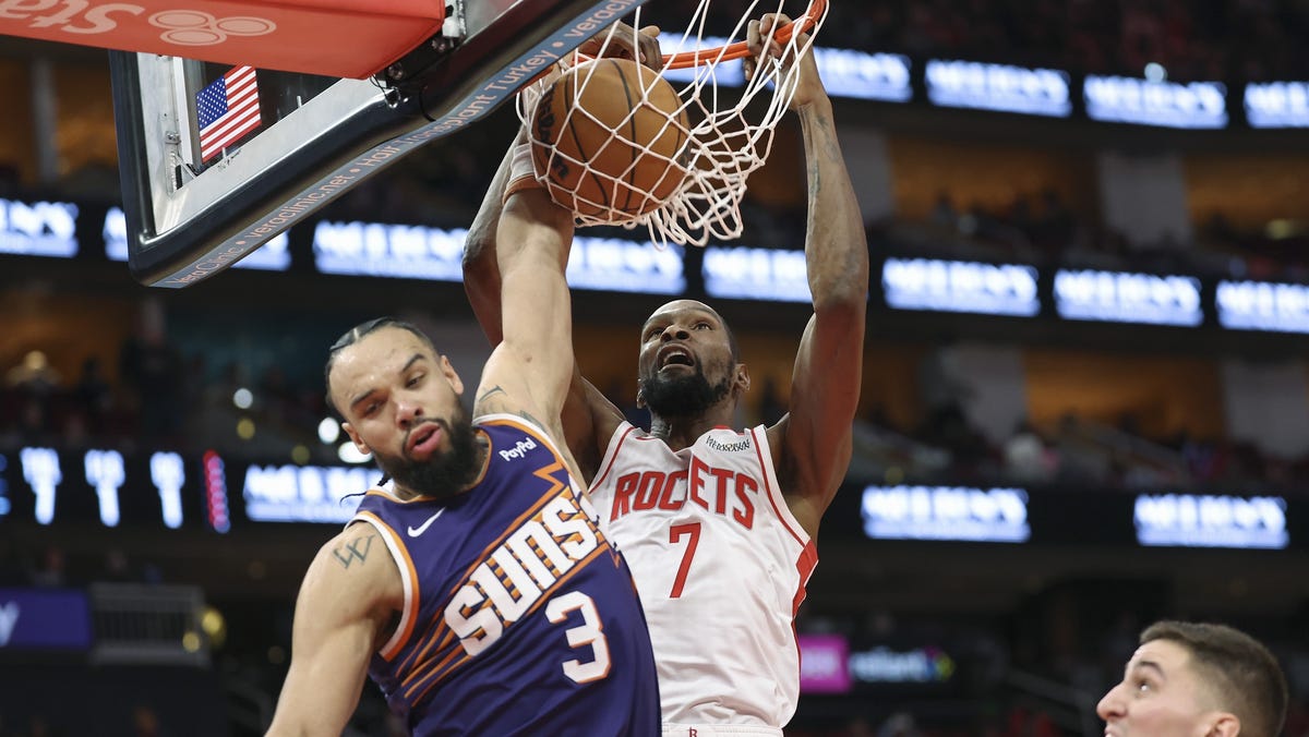 On historic night, Kevin Durant leads Rockets (15-5) to No. 2 in West