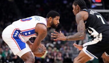 Paul George had a message for Tyrese Maxey in Sixers' win over Bucks