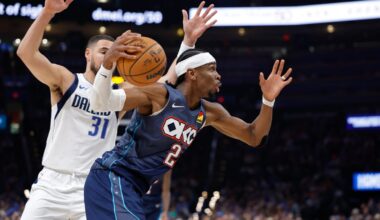 Thunder make easy work of Mavericks in 132-111 win