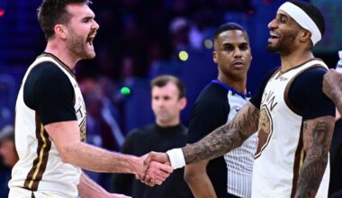 Pat Spencer records career-high performance in start vs. Cavs