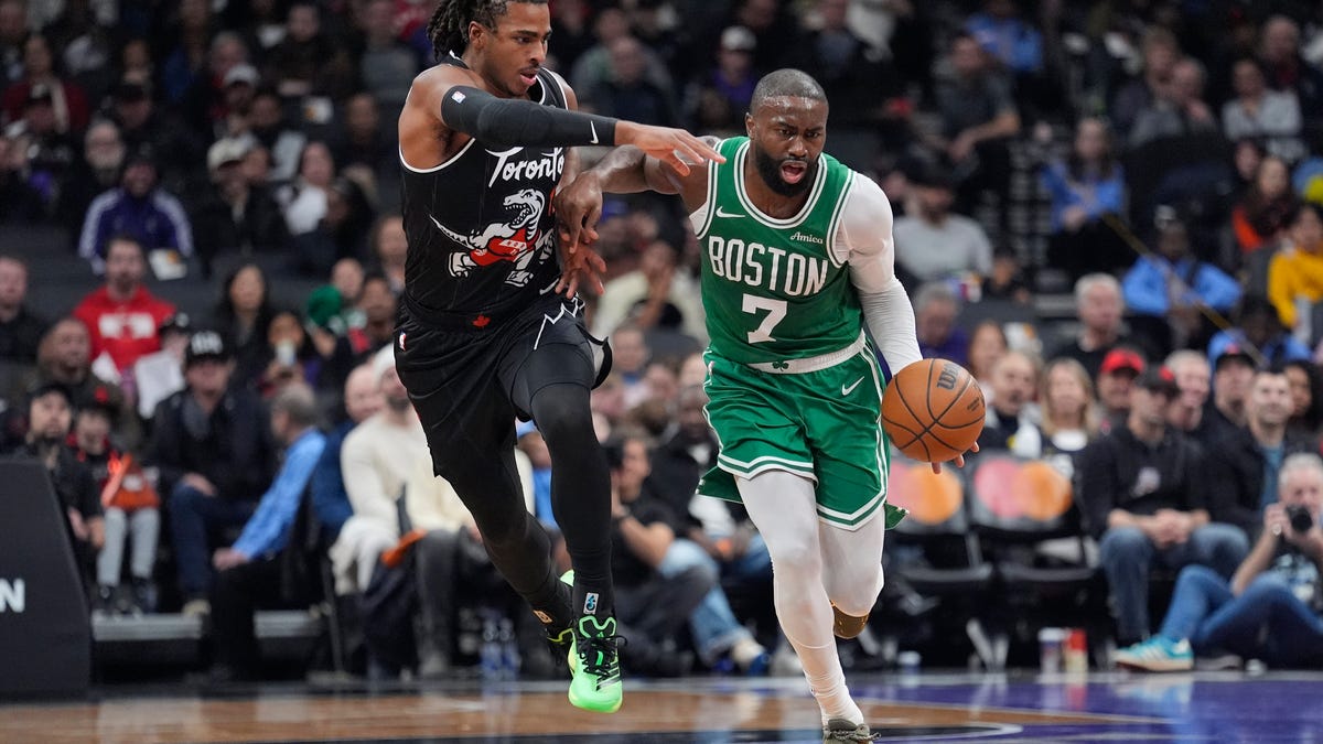 The Celtics held on in the fourth quarter to curb the Raptors