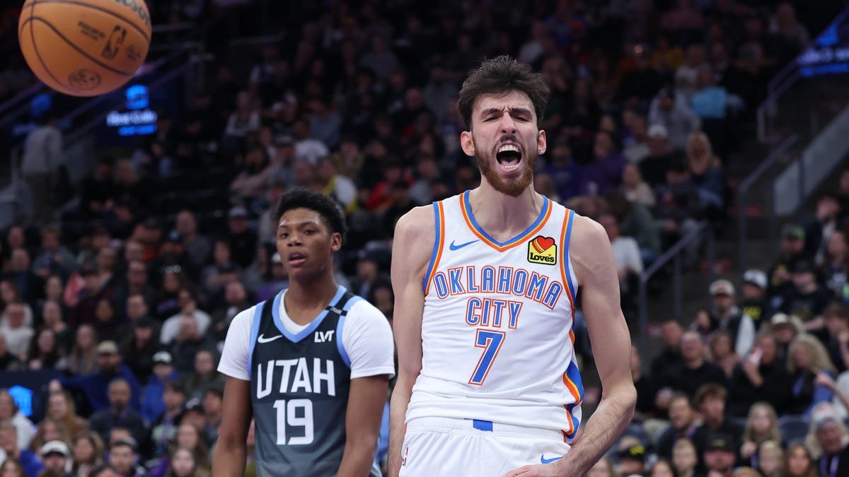 No SGA, no problem for Thunder in 131-101 win over Jazz