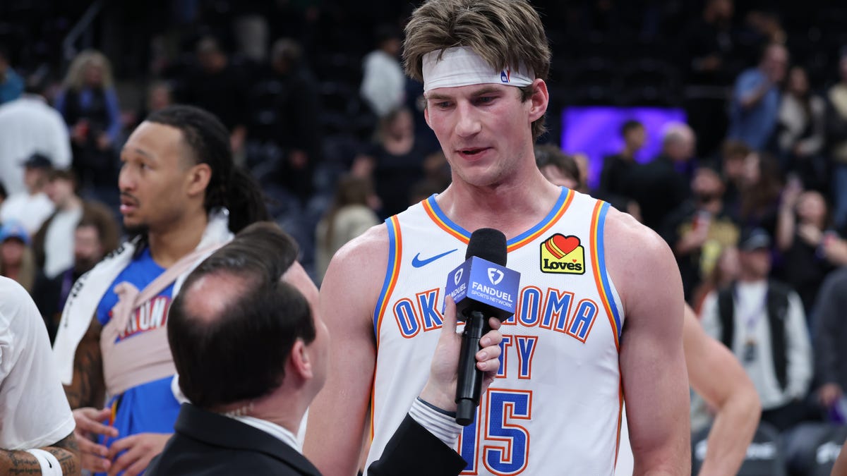 Branden Carlson helps Thunder overcome SGA's absence in win over Jazz