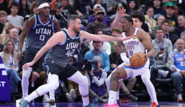 Best images from Thunder's 131-101 win over Jazz