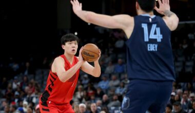 Tiago Splitter comments on Yang Hansen's 1st start