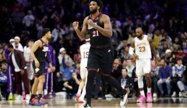 Joel Embiid talks growing with Paul George as Sixers move forward