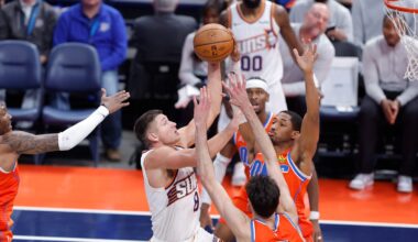 Grayson Allen ejected from Suns vs Thunder game for hard foul