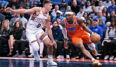 Shai Gilgeous-Alexander's reaction to Suns-Thunder dust-up goes viral