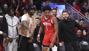 Late Amen Thompson takeover leads Rockets (16-6) past Clippers