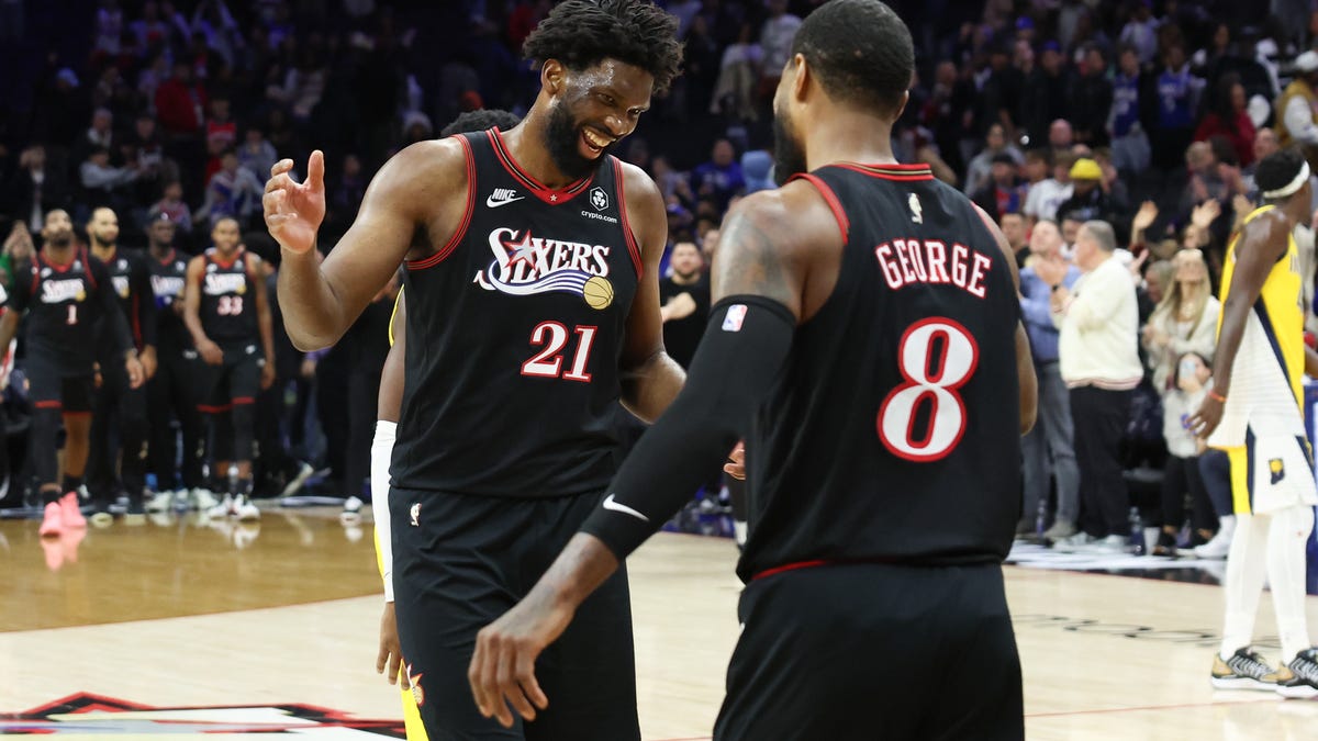 Nick Nurse evaluates Joel Embiid, Paul George minutes vs. Pacers