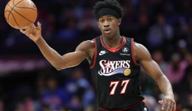 Sixers feeling confident putting the ball in the hands of VJ Edgecombe