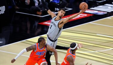 Thunder falls to Spurs in NBA Cup semifinal, ending 16-game win streak