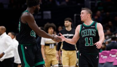Neemias Queta on improving his play with Celtics teammate Payton Pritchard