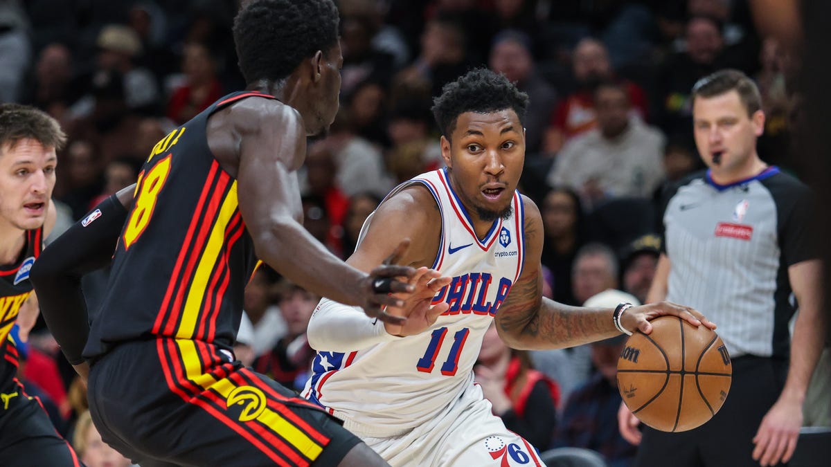 Nick Nurse talks Justin Edwards' struggles after Sixers fall to Hawks