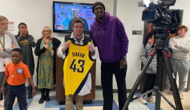 Pascal Siakam's foundation forms partnership with IMSA-West