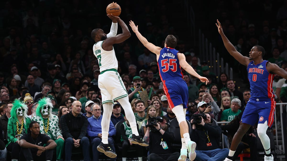 Celtics star Jaylen Brown didn't live up to his own high standards vs. the Pistons.