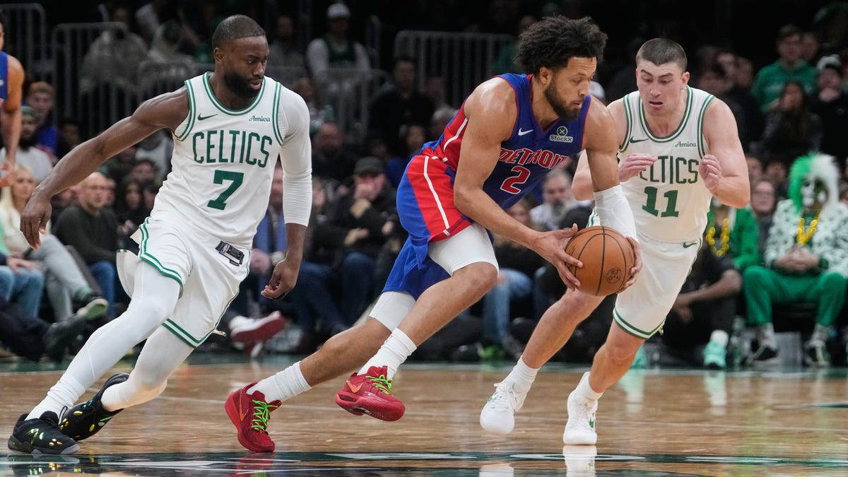 Cade Cunningham, bench unit lead Pistons to road victory vs. Celtics