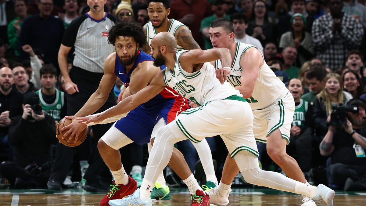 Derrick White points to Cade Cunningham, late errors in Celtics loss to Pistons