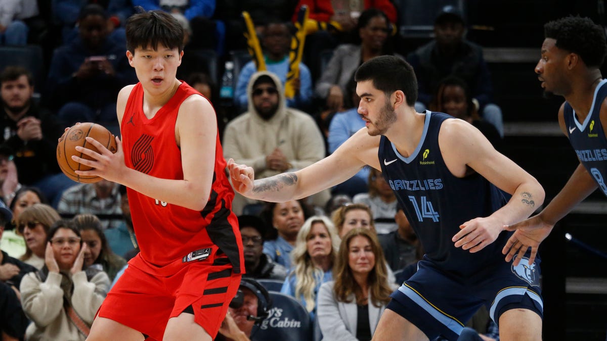 Yang Hansen records first G League double-double