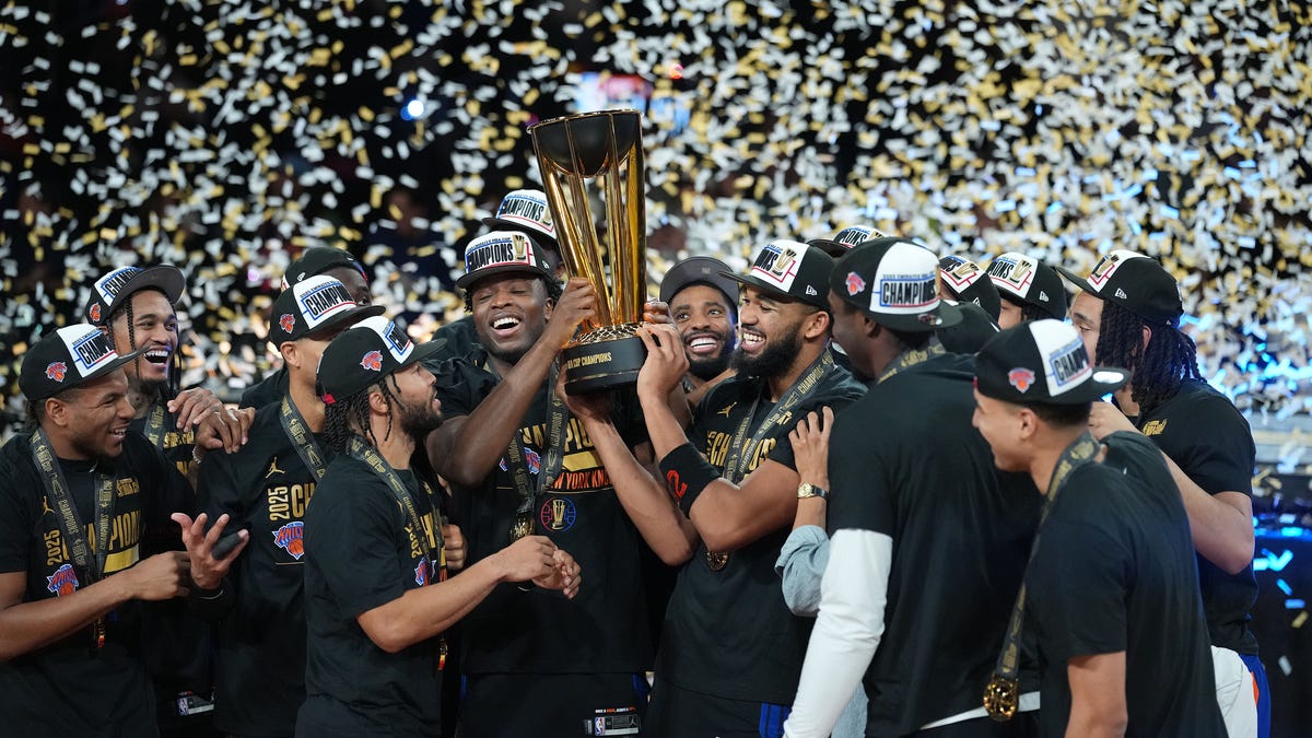 Knicks won't raise banner after winning NBA Cup championship