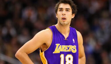 Lakers jersey history No. 18 — Sasha Vujačić