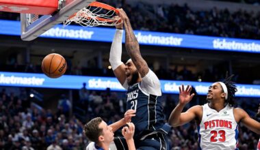 Wing exits Detroit Pistons game