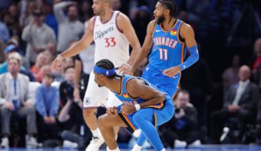 Thunder bounce back with 122-101 win over Clippers
