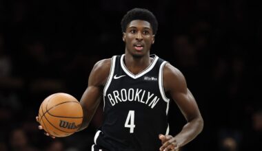 Nets rookie Drake Powell sprains right ankle in 106-95 loss to Heat