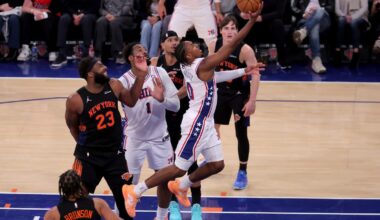 Tyrese Maxey, 76ers discuss whether win over Knicks is a statement win
