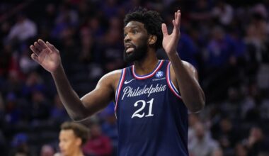 Final playing status for big man Joel Embiid