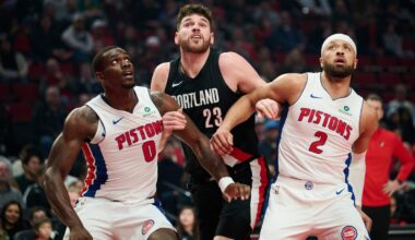 Detroit Pistons extinguish Portland Trail Blazers to start road trip