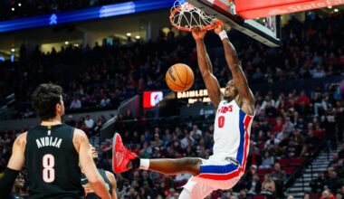 'Focused' Pistons start road trip with win over Trail Blazers