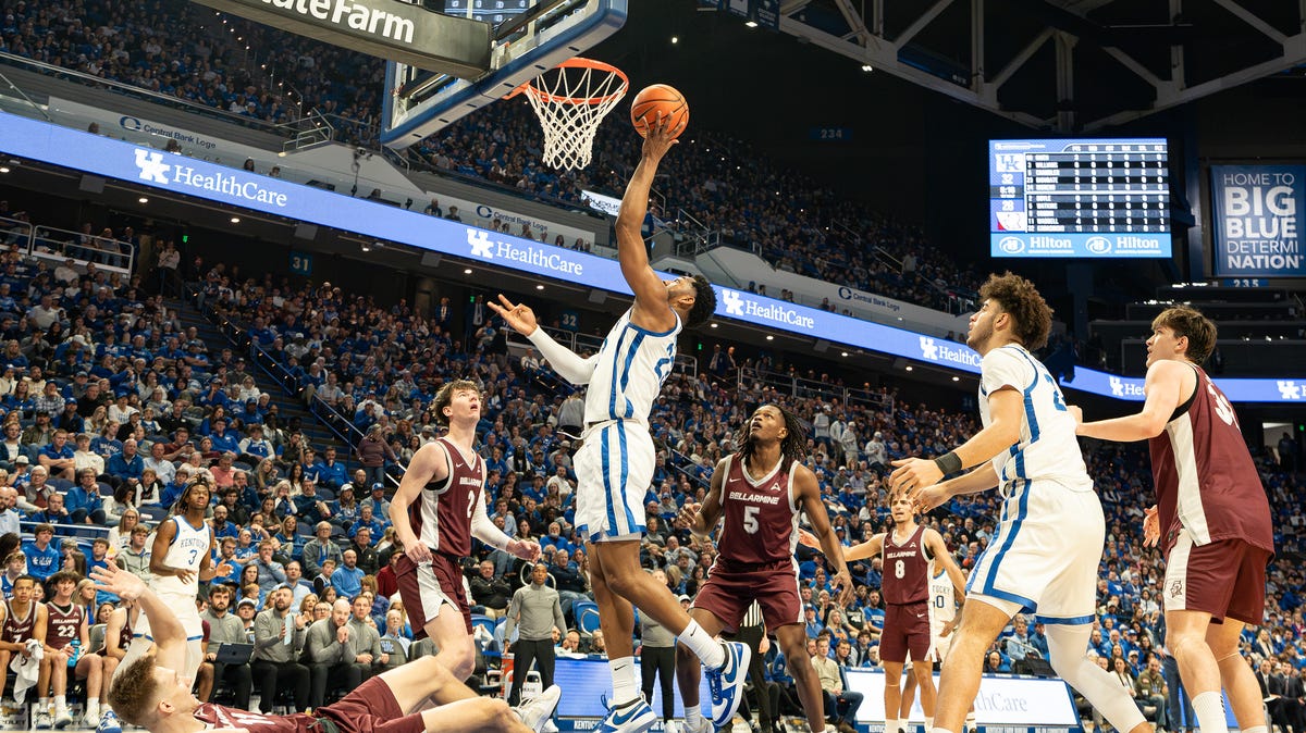 Kentucky vs Bellarmine score today, UK basketball game stats